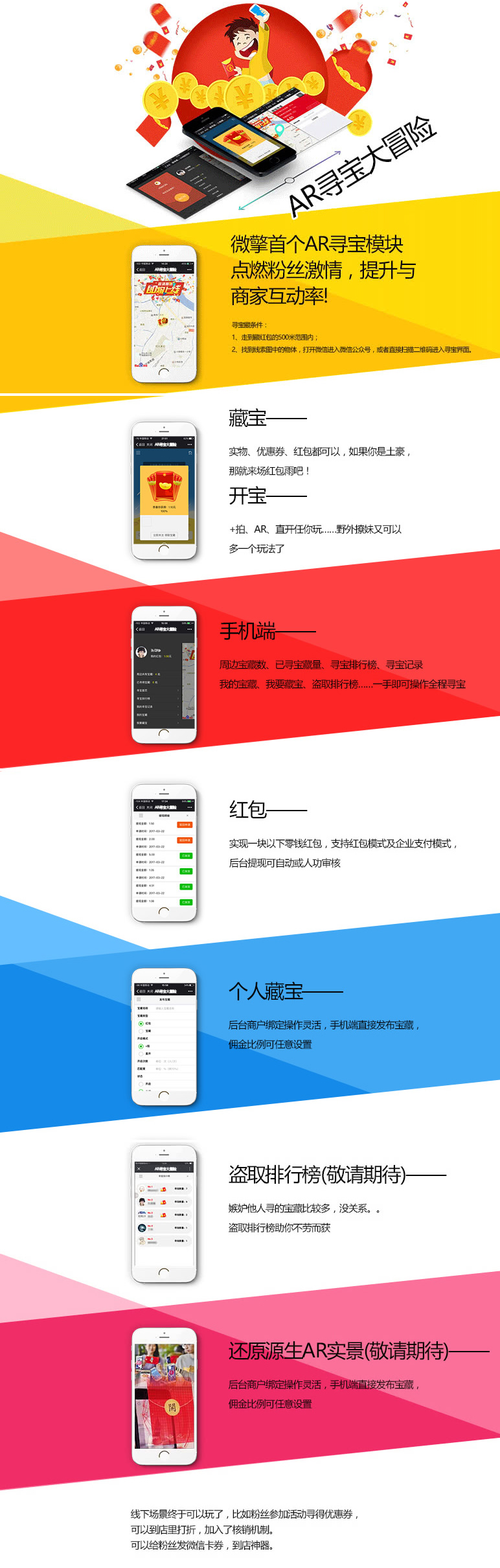 AR寻宝大冒险1.10开源版修复未经批准的提示错误修复中奖提示通用功能模块