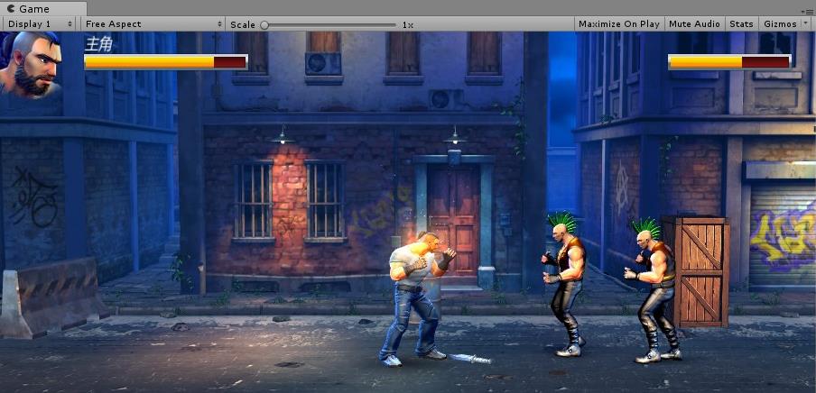 unity3d游戏3d横版格斗游戏完整项目源码