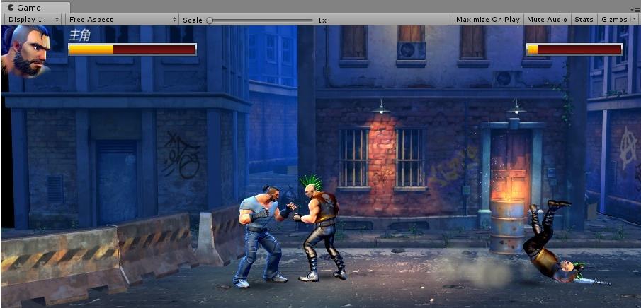 unity3d游戏3d横版格斗游戏完整项目源码