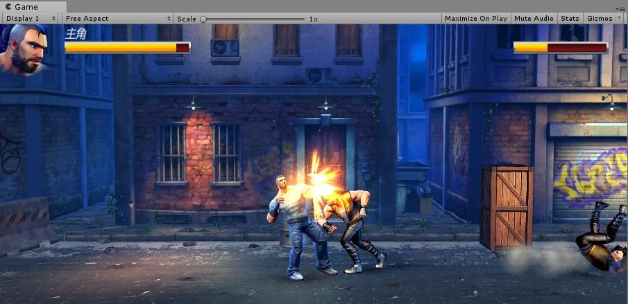 unity3d游戏3d横版格斗游戏完整项目源码