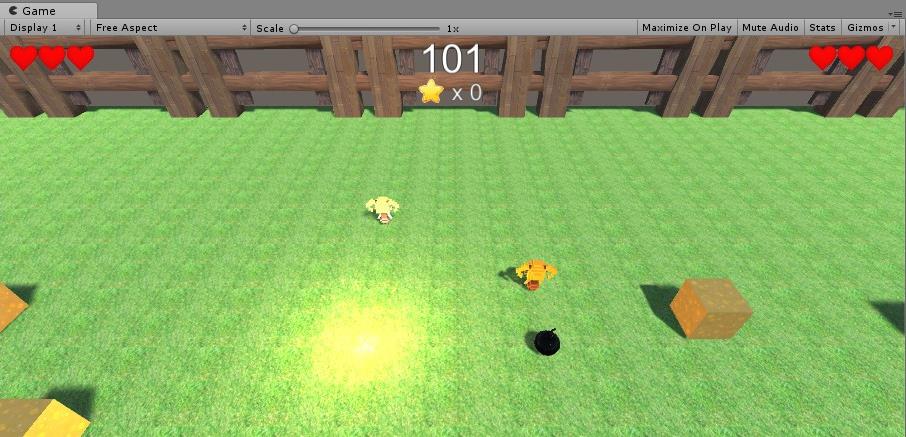 unity3d游戏3d双人泡泡堂完整项目源码