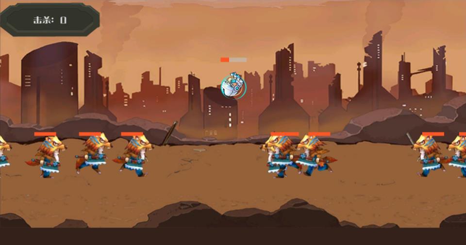 unity3d游戏2d横版射击游戏完整项目源码