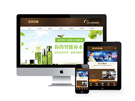 织梦响应式化妆品香水网站织梦模板自适应手机端