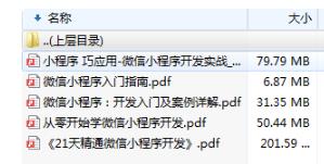 400M小程序开发电子书资料