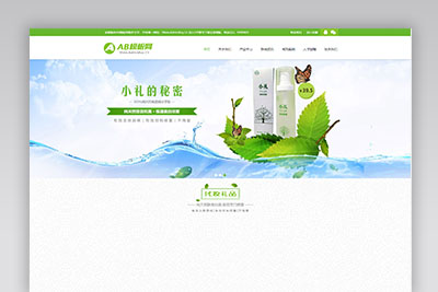 浅绿色生活用品网站织梦dede模板源码[带手机版数据同步]