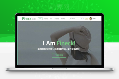 Discuz X3.2模板 Fineck风趣通用企业网站模板 商业版 GBK_源码下载