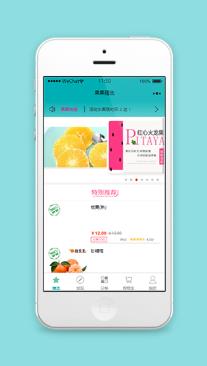 果果精选微信水果商城小程序模板源码