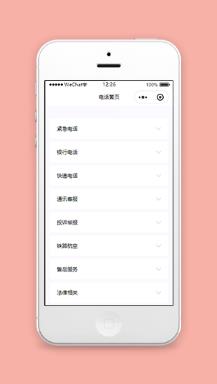 电话黄页多生活电话记录一键式拨打程序