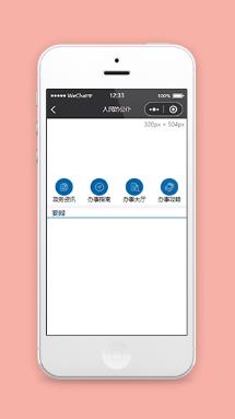 政务资讯阅读办事大厅程序源码