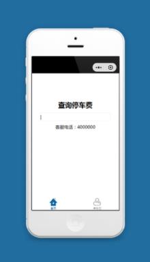 查询停车费微信小程序模板源码下载