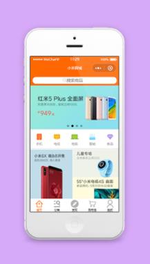 轮播样式图文幻灯片小米商城程序源码