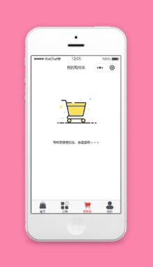 简单卡通风服装商城购物车程序源码