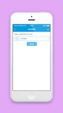 蓝色手机归属地快速查询系统工具程序源码