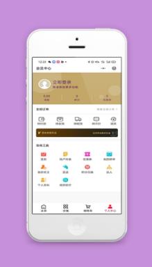 精致小图标功能排版商城个人会员中心源码