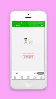 简约绿色微信商城购物车程序源码