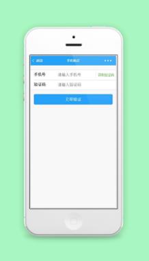 手机验证码验证登录小程序源码demo下载