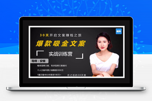 爆款吸金文案训练营