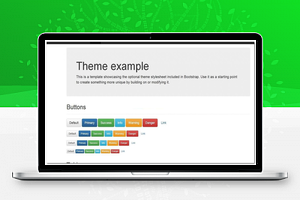 【 v5.0.0 alpha2】Twitter推出的用于前端开发的开源工具包+CSS/HTML框架