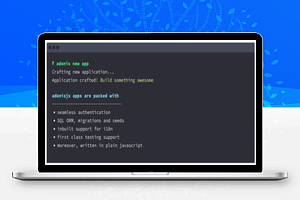 【Adonis Web框架 v5.0.4 rc2】Node.jsWeb框架+干净稳定的API+用于构建Web应用和微服务