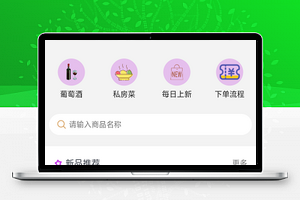 精致吃货家族图文商品美食城首页源码