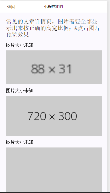 图片自适应,富文本解析