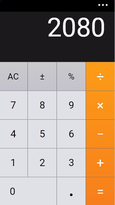ios计算器