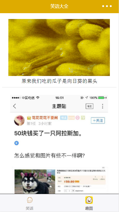 综合小娱乐+笑话大全+天气