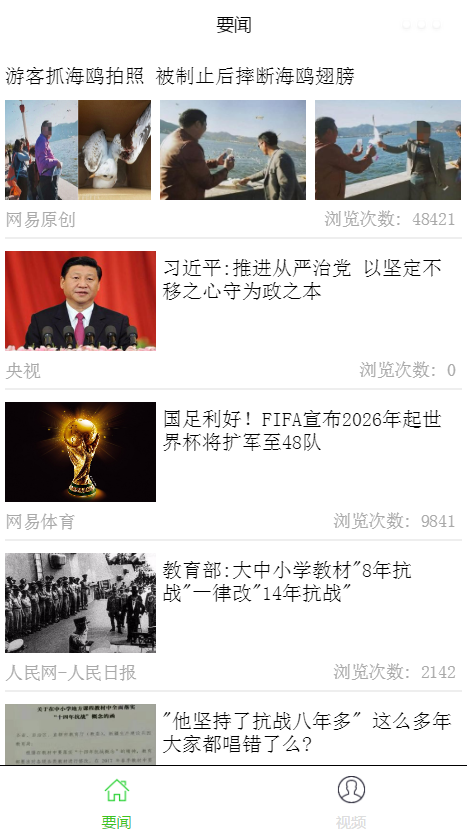 新闻列表