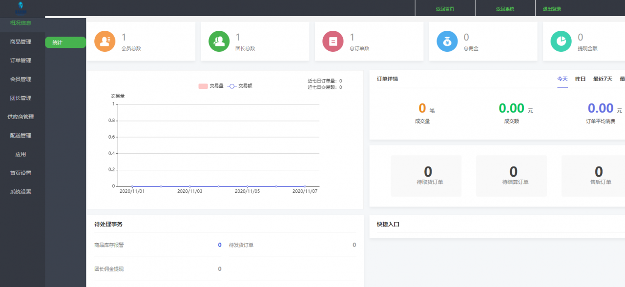 【奇店社区团购智慧电商1.3.9】社区团购小程序+视频导购引导消费者