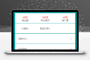 咪之猫微商城会员个人中心程序源码