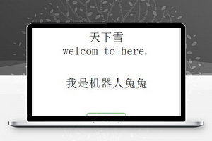 机器人兔兔小程序模板