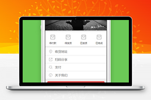 微商商城小程序我的个人主页模板下载
