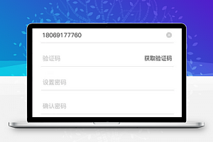 简约黑白风来客电商商城登录注册页程序源码