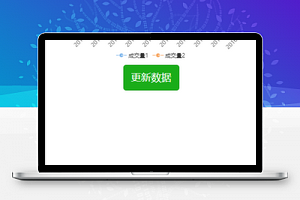折线图表数据收益展示微信程序源码下载