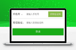 清新风商城个人中心登录页程序源码下载