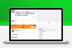 【小程序模板】微信社交圈子小程序前端模板