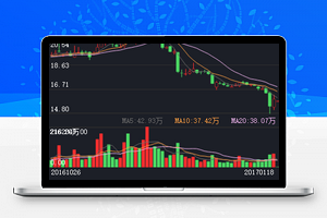 股票分时图K线图小程序模板