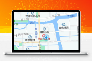 地图定位导航小程序路径规划页面模板下载