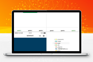 【小程序模板】分享三个手机微信登陆授权页面界面模板