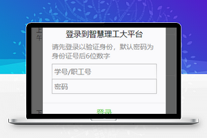 智慧理工大平台课程表在线查询系统微信小程序