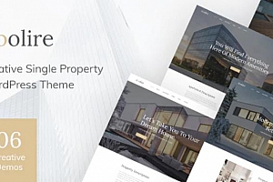 Abolire – 专业建筑设计装饰房产中介WordPress主题