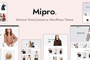 Mipro – 小型在线商店模板WooCommerce主题