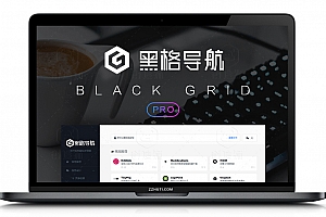 【BlackCandy-V2.0】WP导航主题黑格超大气简约网址导航网站模板
