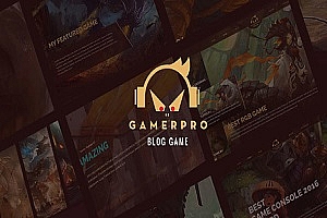 Gamerpro游戏博客WordPress主题