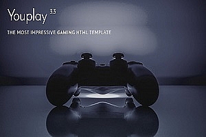 Youplay – 响应式游戏Bootstrap模板 – v3.3