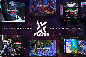 PlayerX – 高达游戏竞技网站WordPres主题 – v1.8
