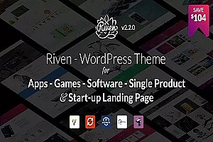 Riven – APP应用游戏WordPress主题 – v2.3.1