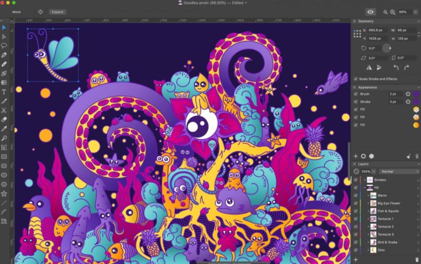 Amadine 1.0.6 – 全新的矢量绘图软件