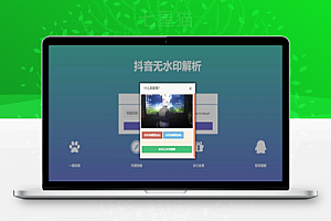 【抖音去水印】抖音在线去水印解析网PHP源码