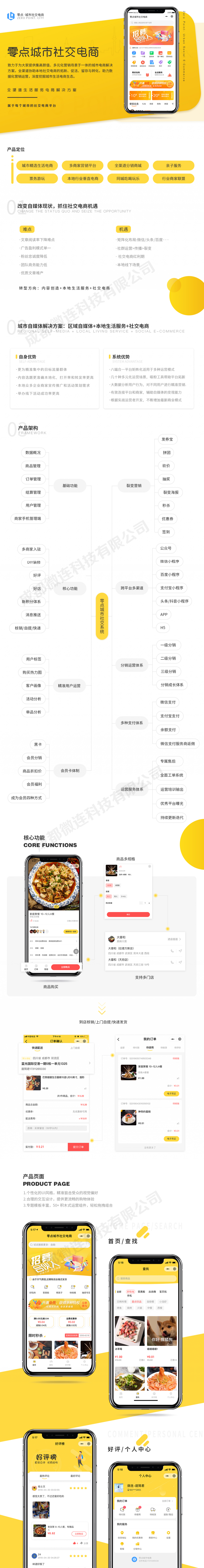 零点城市社交电商
